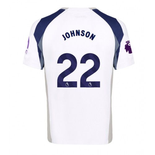 Stroje piłkarskie Tottenham Hotspur Brennan Johnson #22 Koszulka Podstawowej 2025-26 Krótki Rękaw